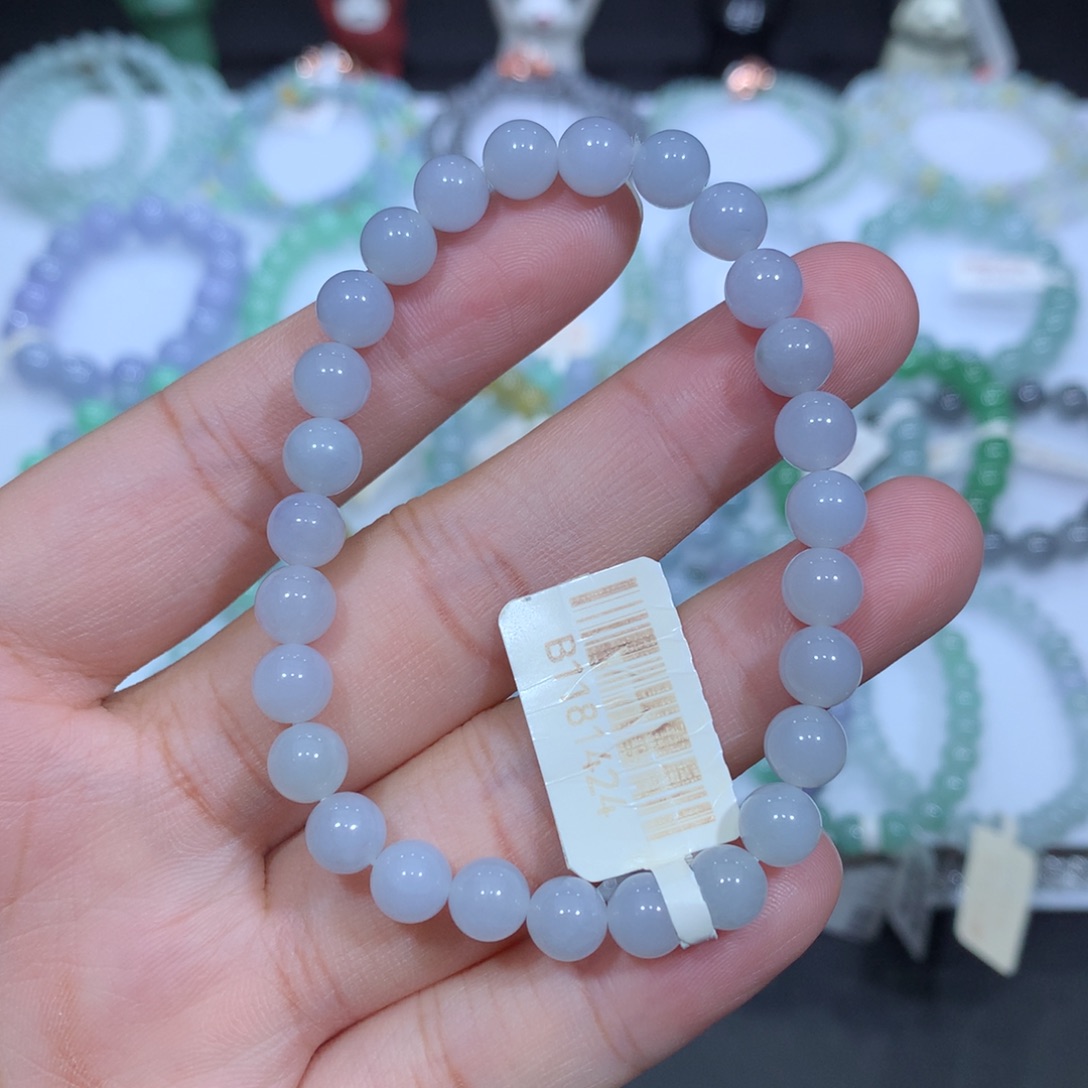 翡翠未镶嵌手串天然