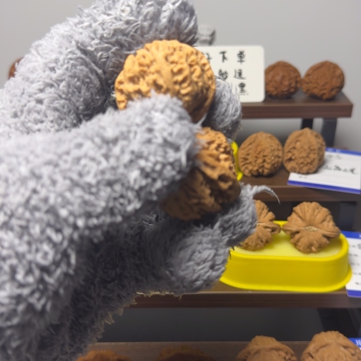 郑***浪吊坠桃核文玩苹果园头货