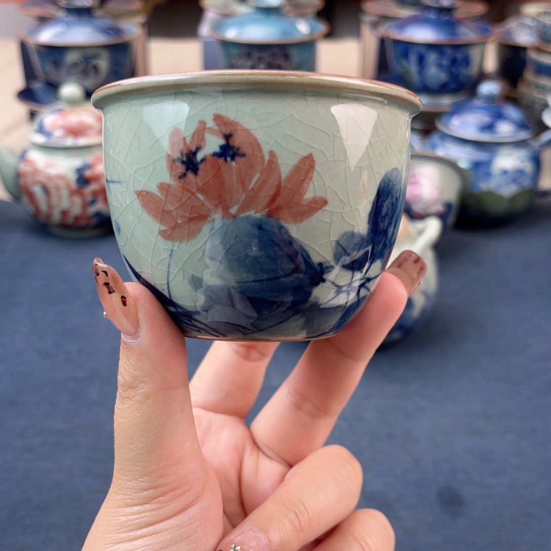 杯景德镇陶瓷杯子