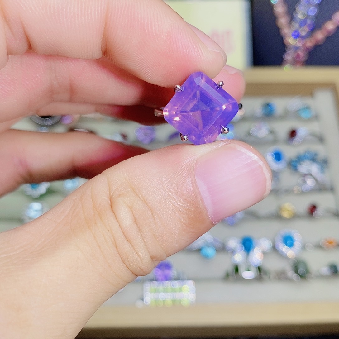 水晶戒指未镶嵌55