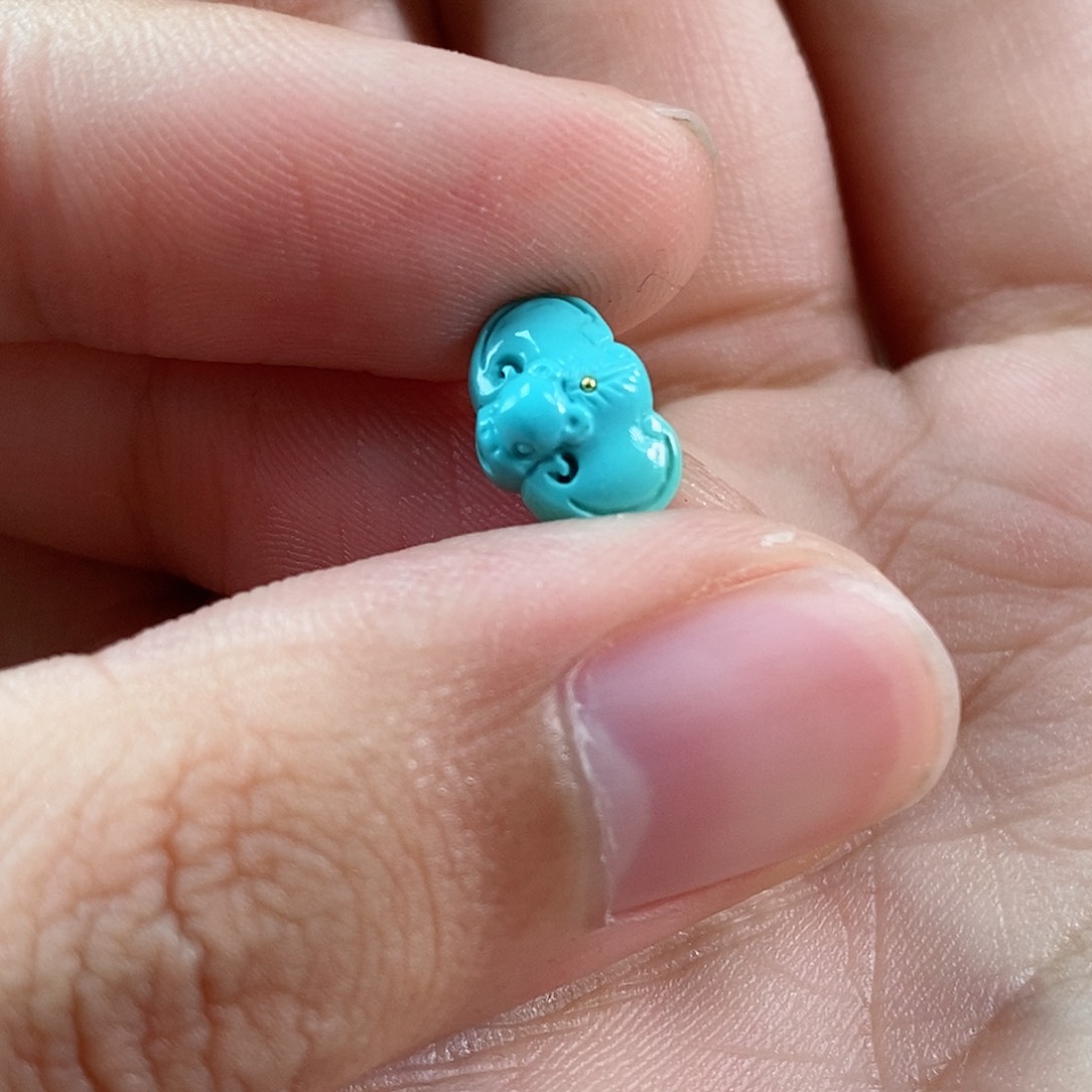 绿松石珠宝奇石未镶嵌