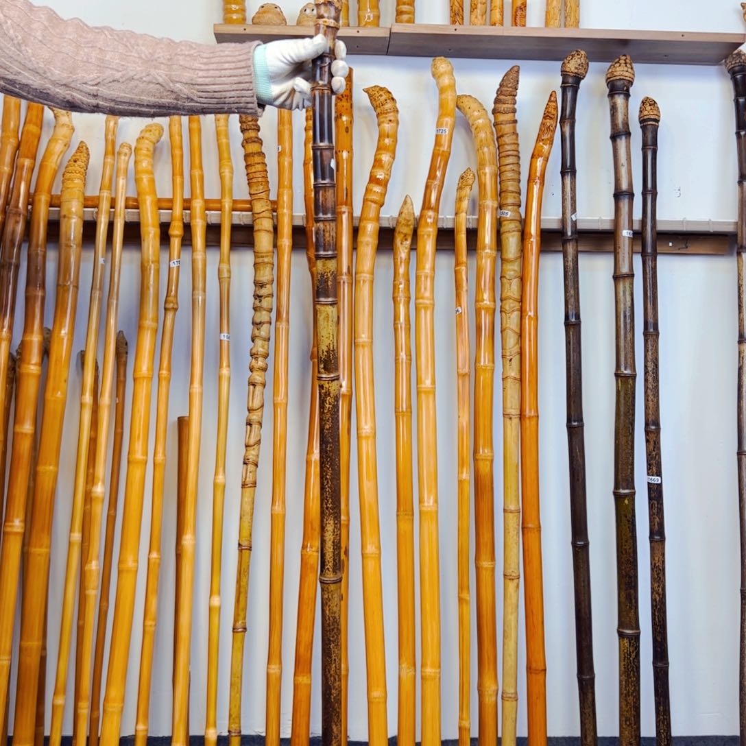 1673紫竹杖登山杖手持拐棍