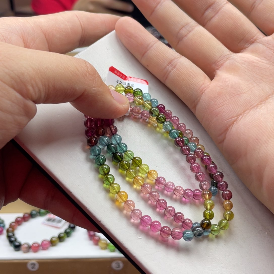 碧玺手串未镶嵌5mm.mmmmmmmm