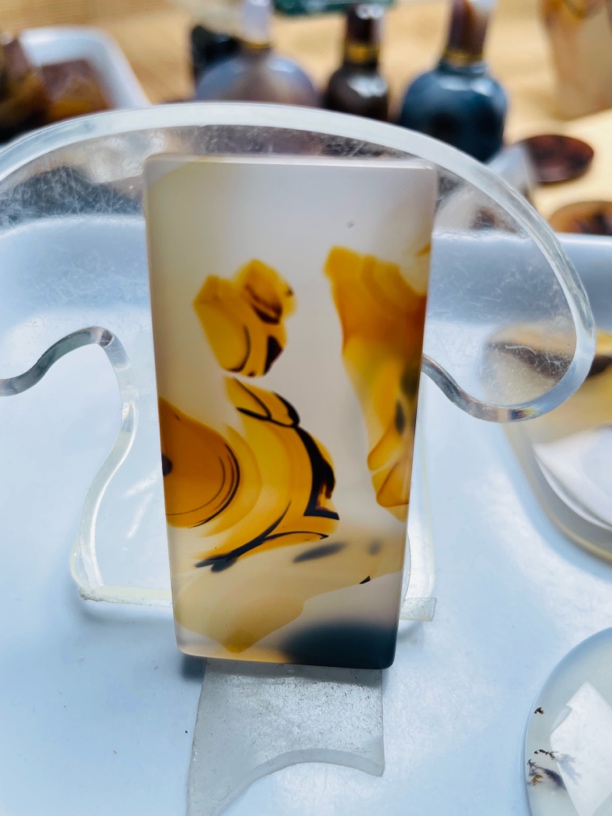 巴西玛瑙意境吊坠