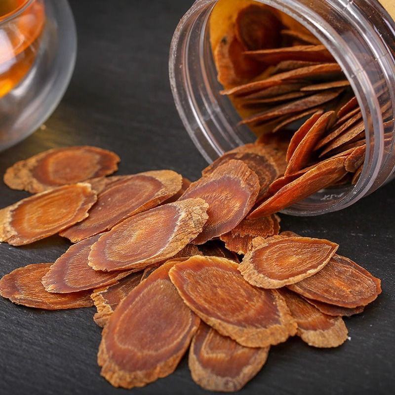 农家红参片泡水泡酒喝