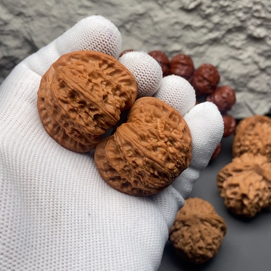 吊坠文玩核桃40白狮子