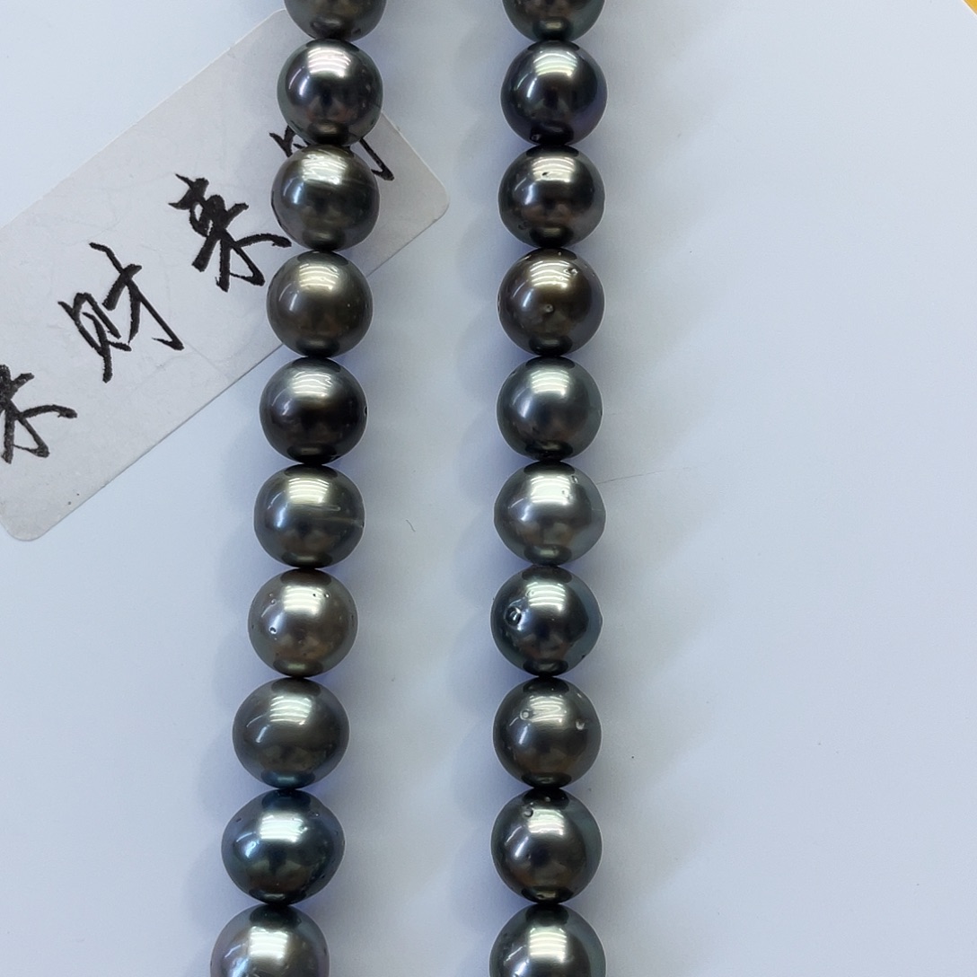 海水珍珠银S925镶嵌颈饰