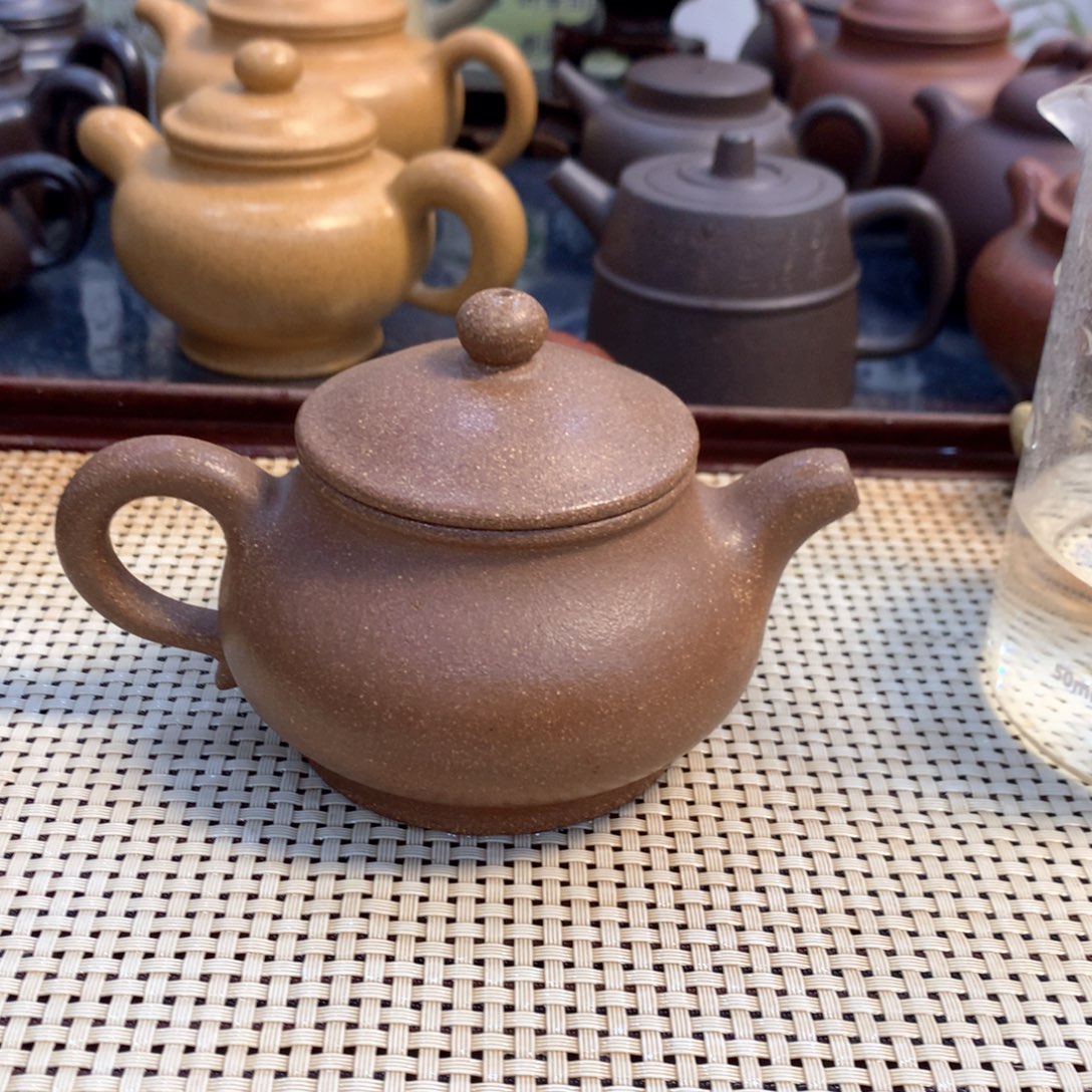 茶壶紫砂宜兴原矿老段泥160cc
