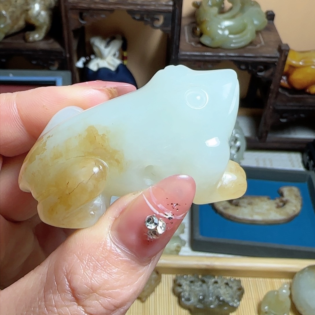 和田玉把件未镶嵌