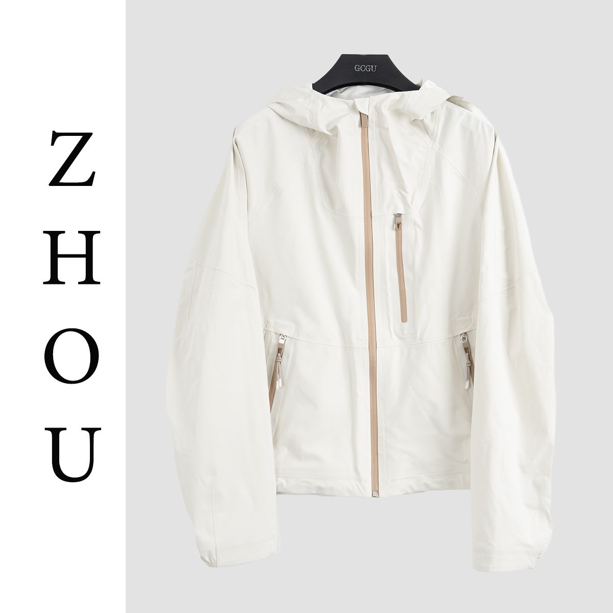 白色高级感轻熟风百搭外套-20522