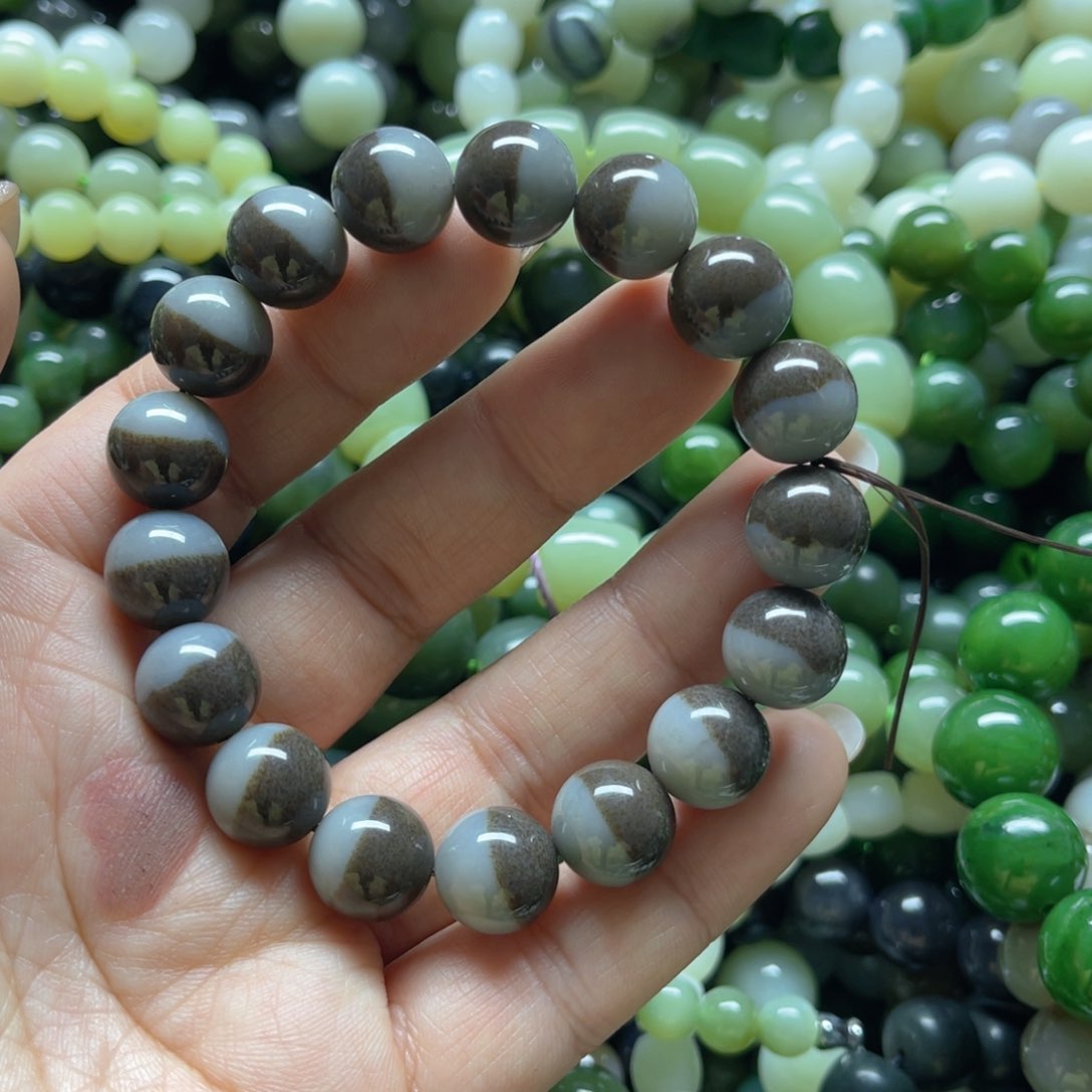 和田玉手链未镶嵌