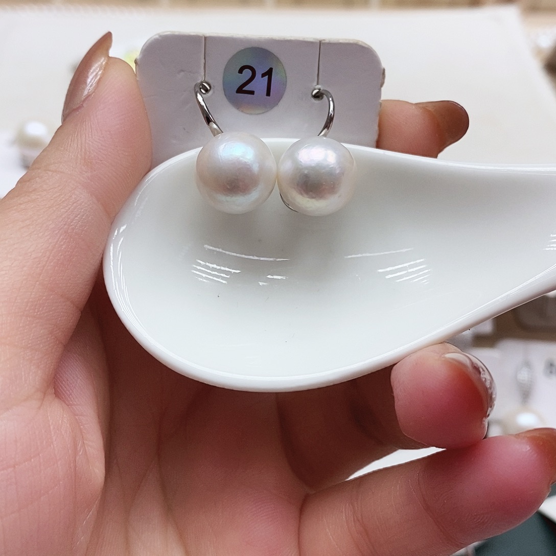 五***纷淡水珍珠颈饰银S925镶嵌