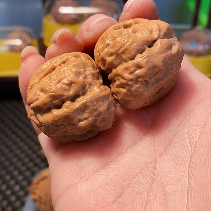 吊坠文玩核桃蛤蟆头，边34