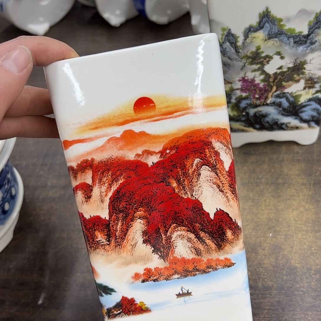紫砂花盆291号瑕疵10/19cm