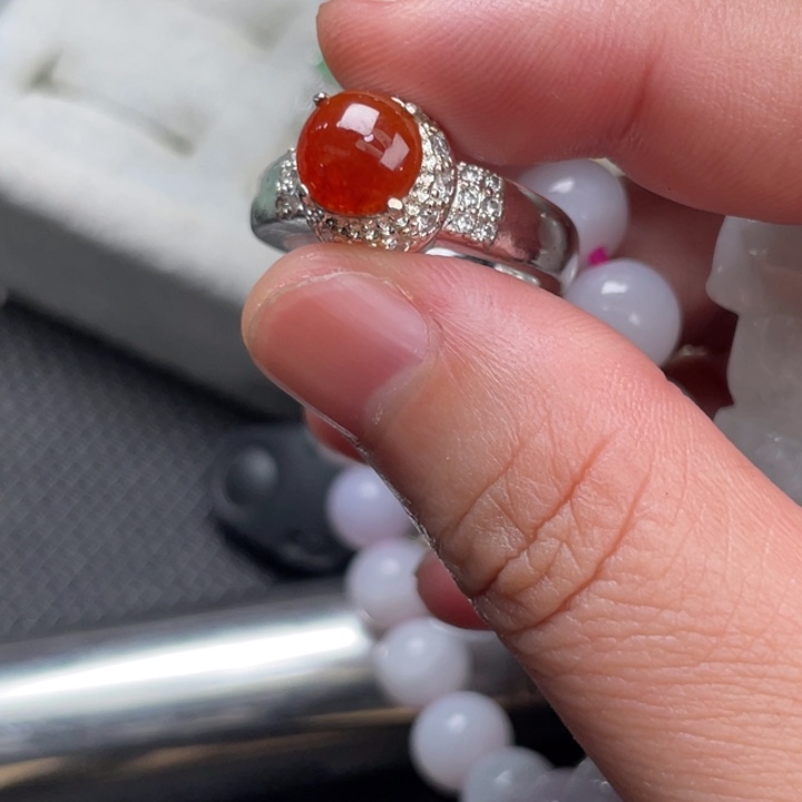 翡翠未镶嵌戒指缅甸天然翡翠