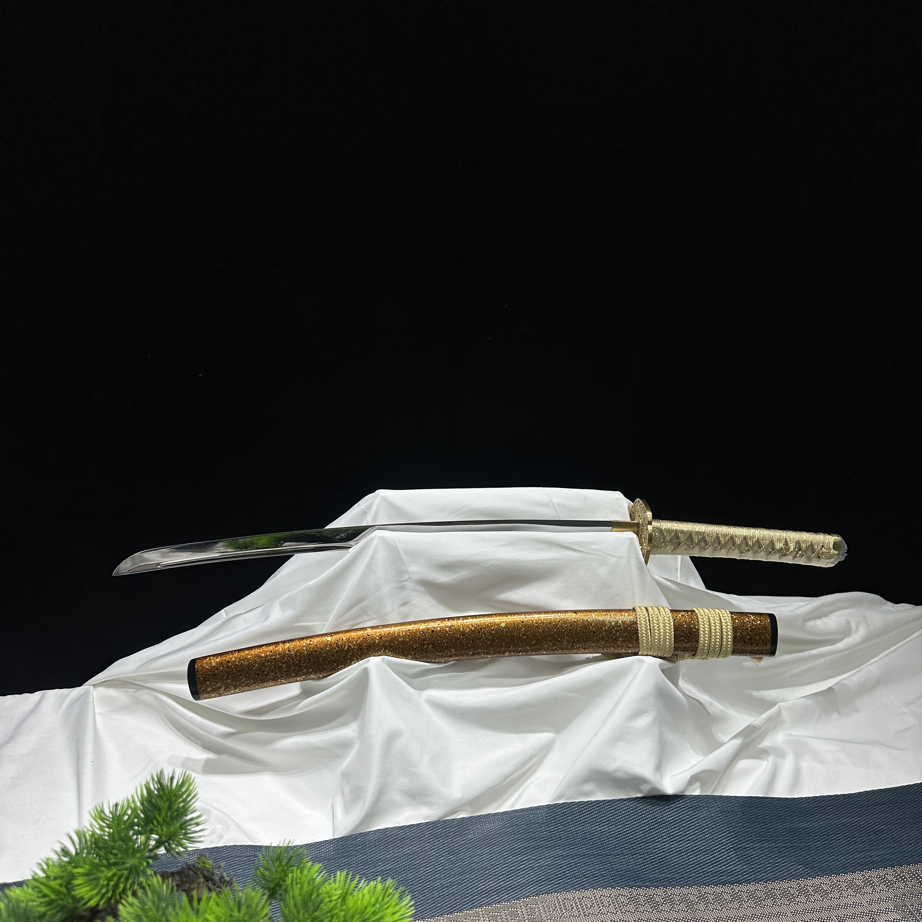 手作5160弹簧钢镜面冷兵器镜面未开刃