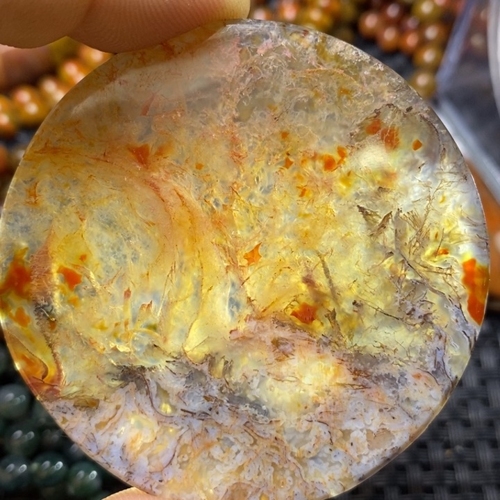 玛瑙/玉髓颈饰未镶嵌赏**G