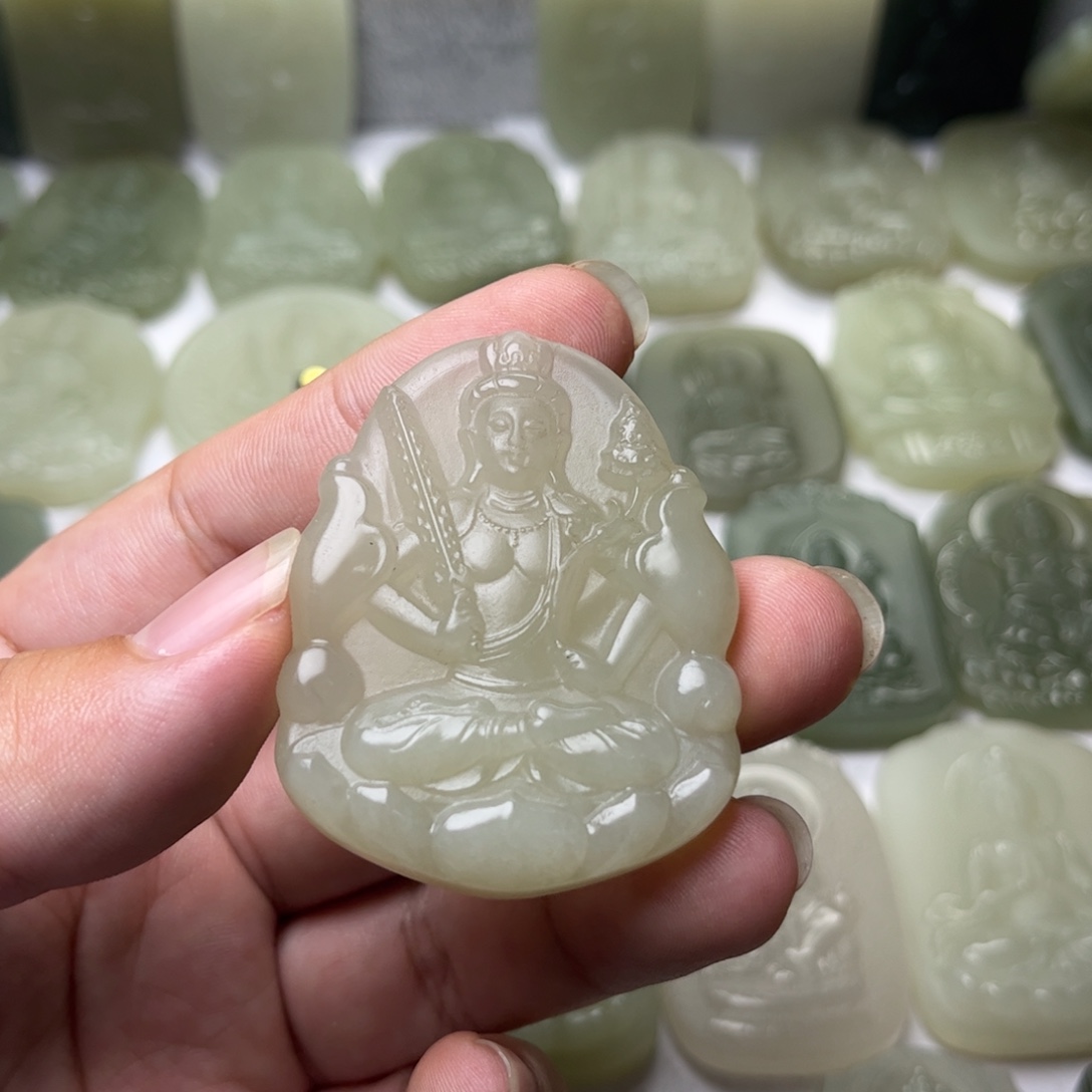 y***i定制和田玉天然正品和田玉