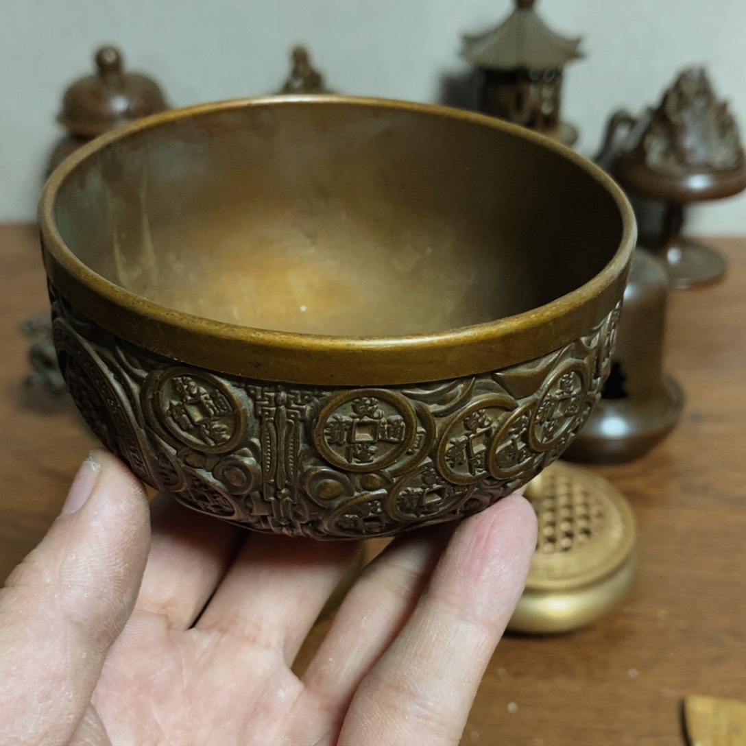 铜盛世铜炉铜器香炉工艺品