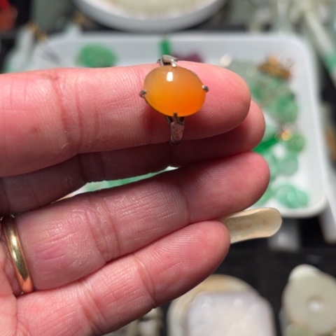 玛瑙/玉髓手链合金用****6