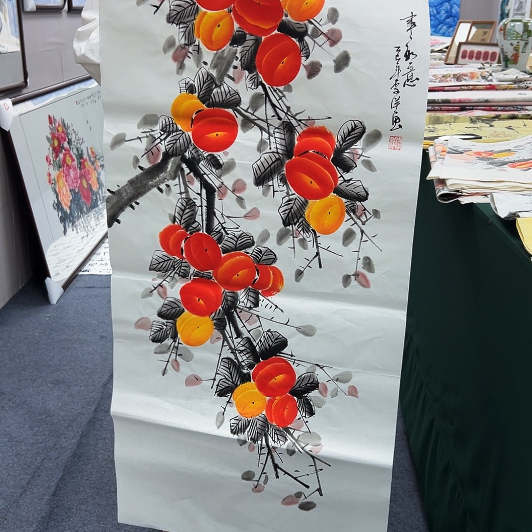 国画国画作品纯手绘作品