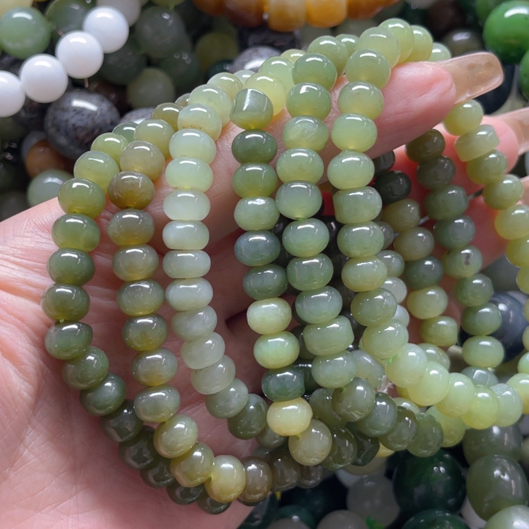 和田玉手链未镶嵌