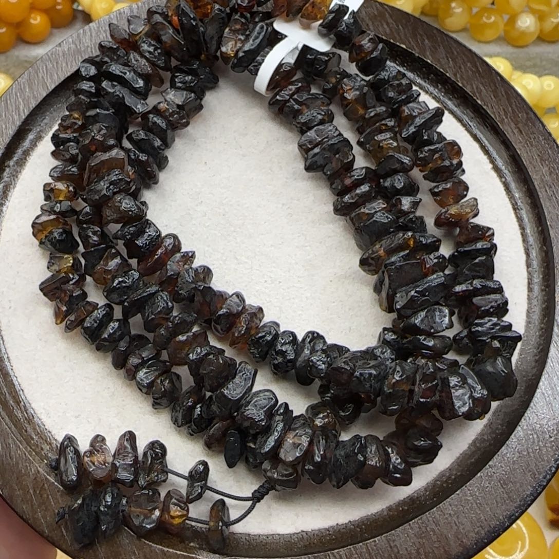 琥珀未镶嵌珠宝奇石