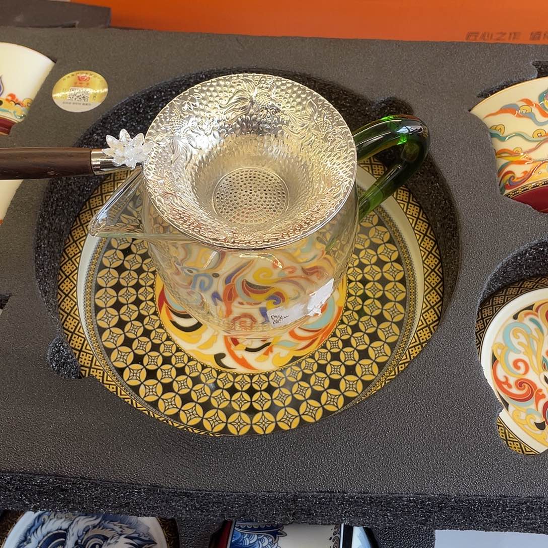陶景德陶瓷盖碗茶具