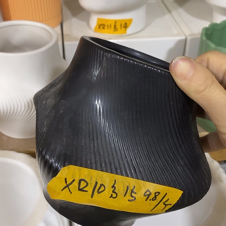 陶摆件陶盆有孔 瑕疵介意勿拍