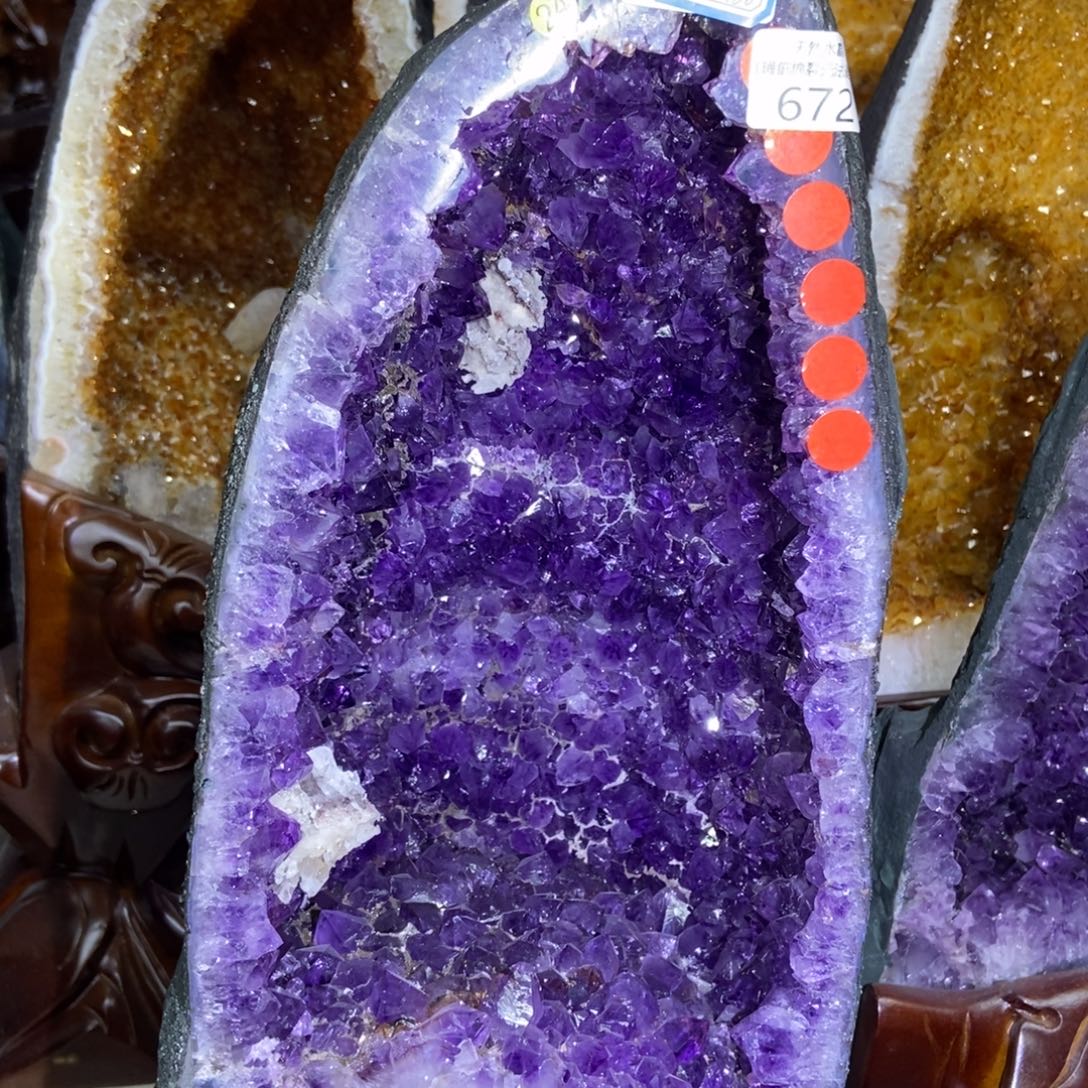 未镶嵌紫晶大型摆件（非配饰）涵