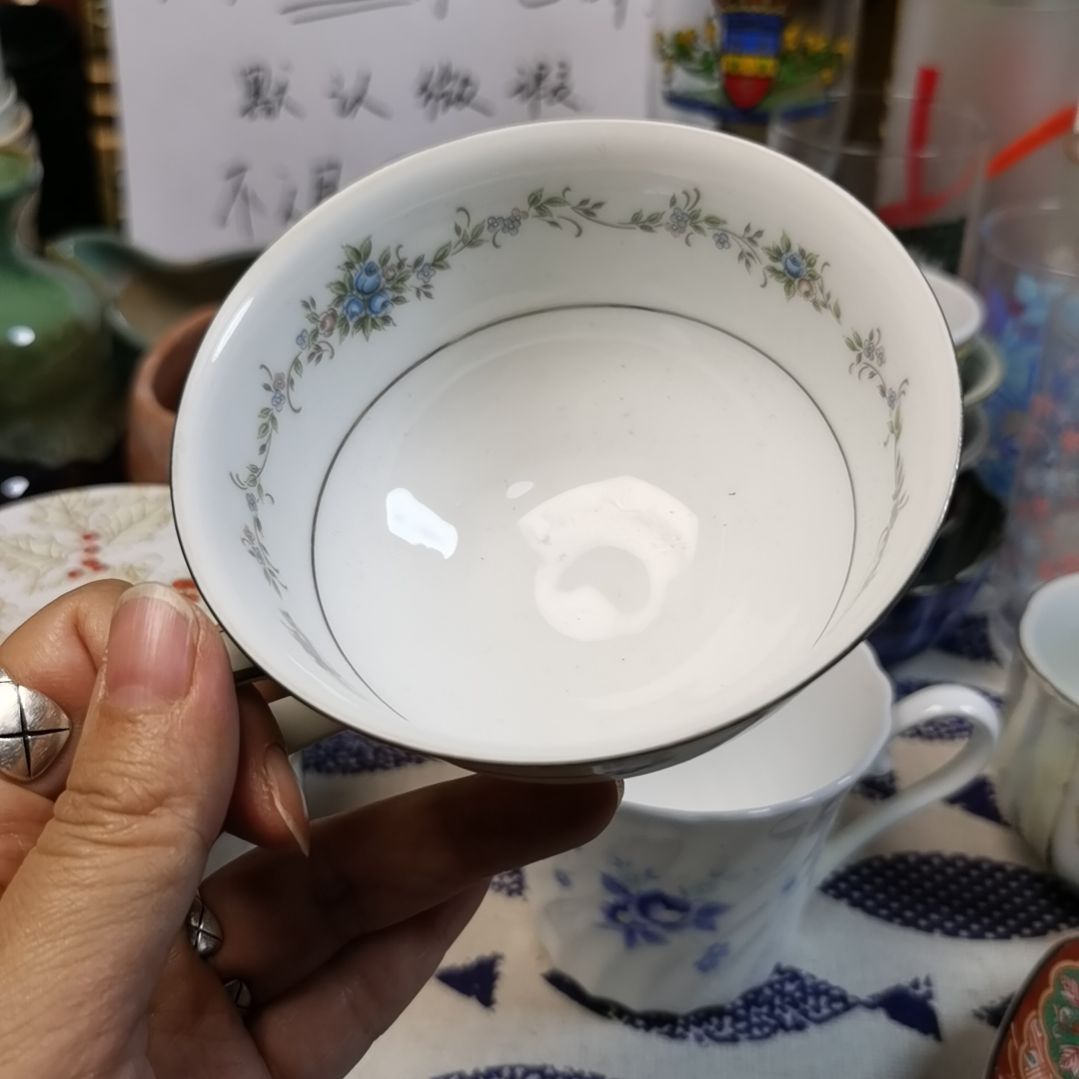 紫砂茶案陶瓷杯子碟子小碗