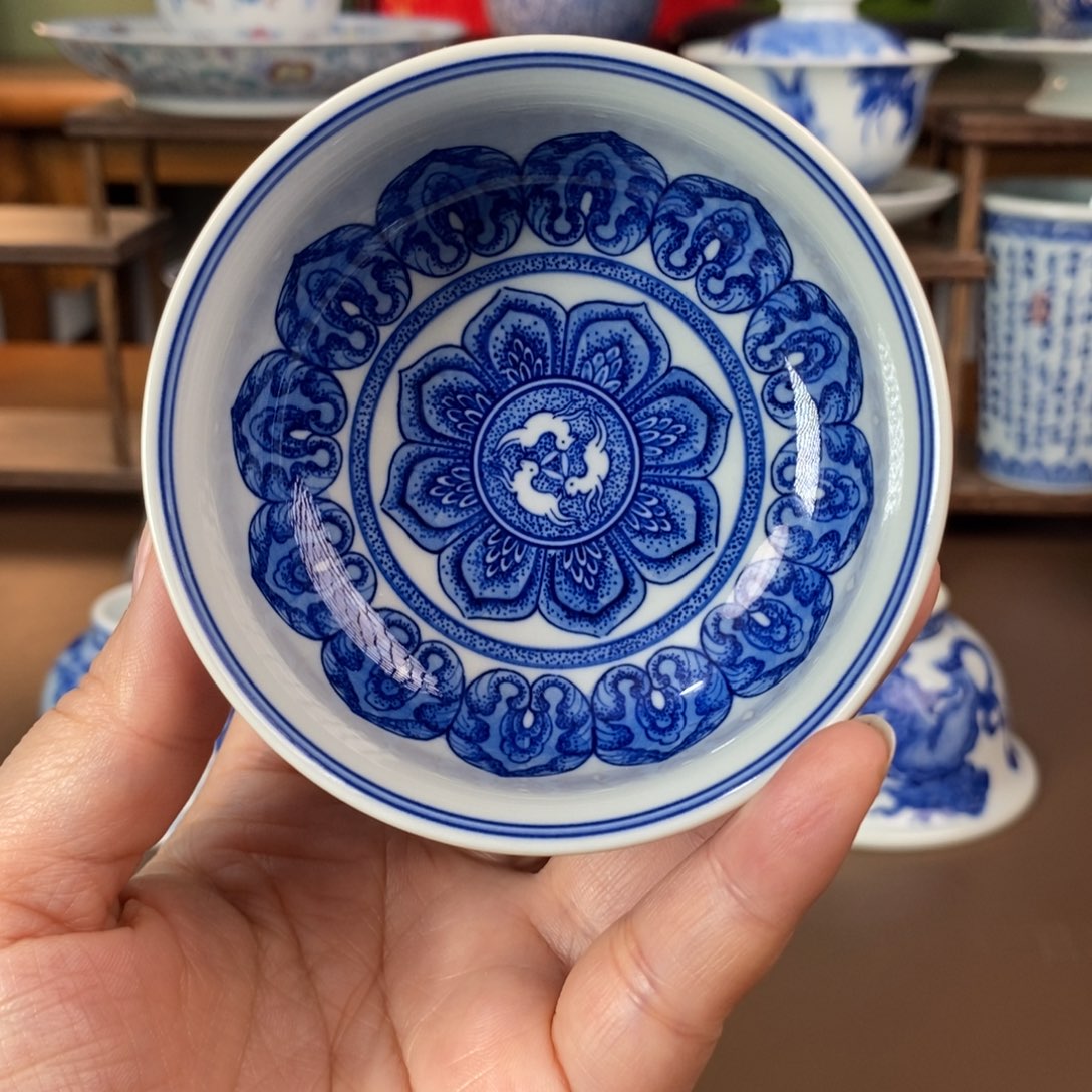 景德镇陶瓷手工手绘