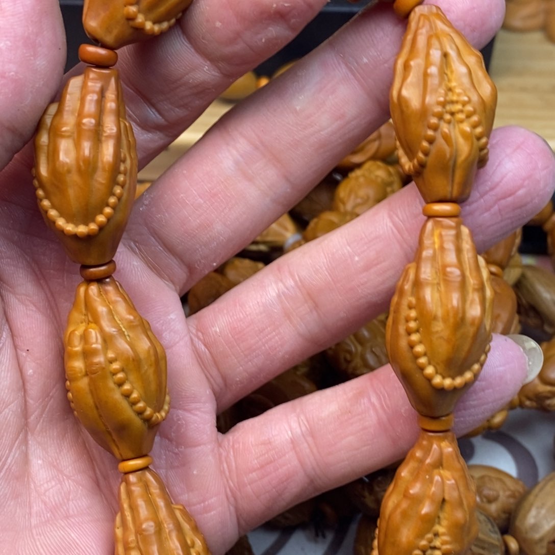 橄榄核手串/手链橄榄核雕刻桥