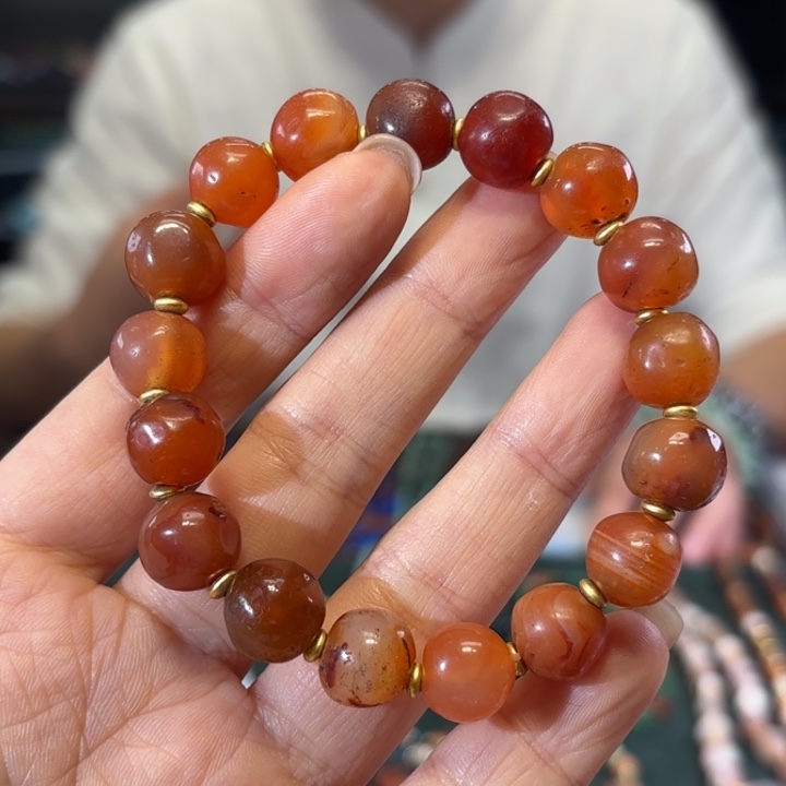 玛瑙/玉髓未镶嵌颈饰玛瑙