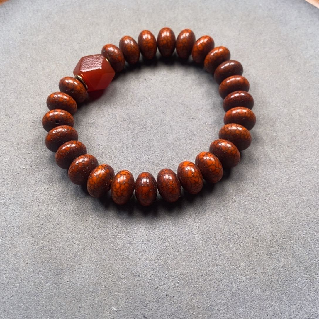 菩提把件未镶嵌星月菩提子