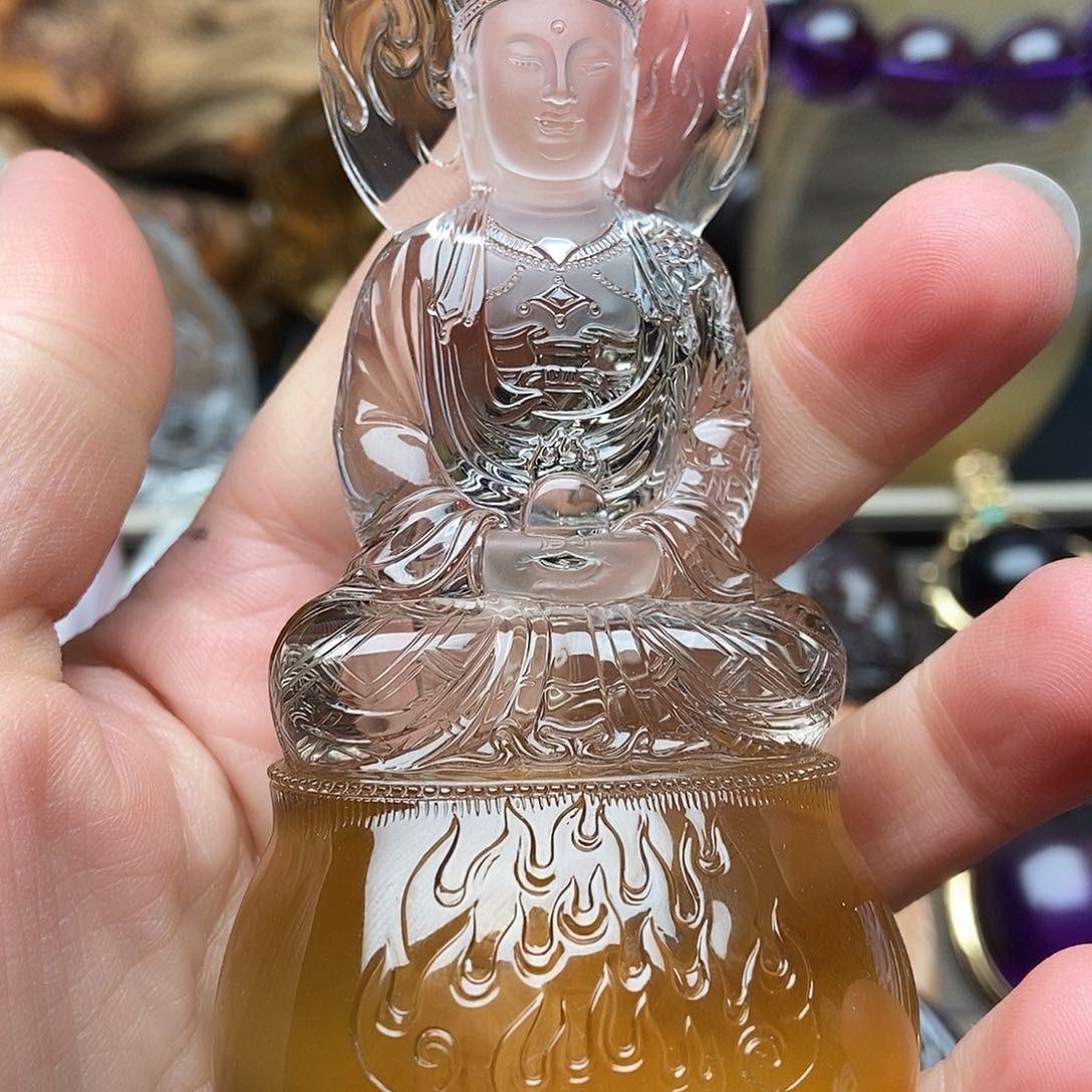 水晶天然水晶吊坠未镶嵌