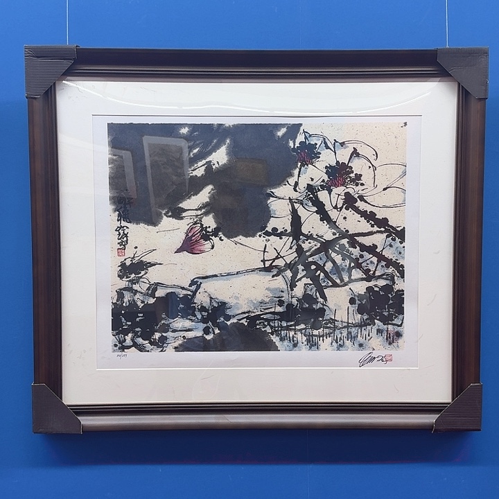 版画崔老师国画作品