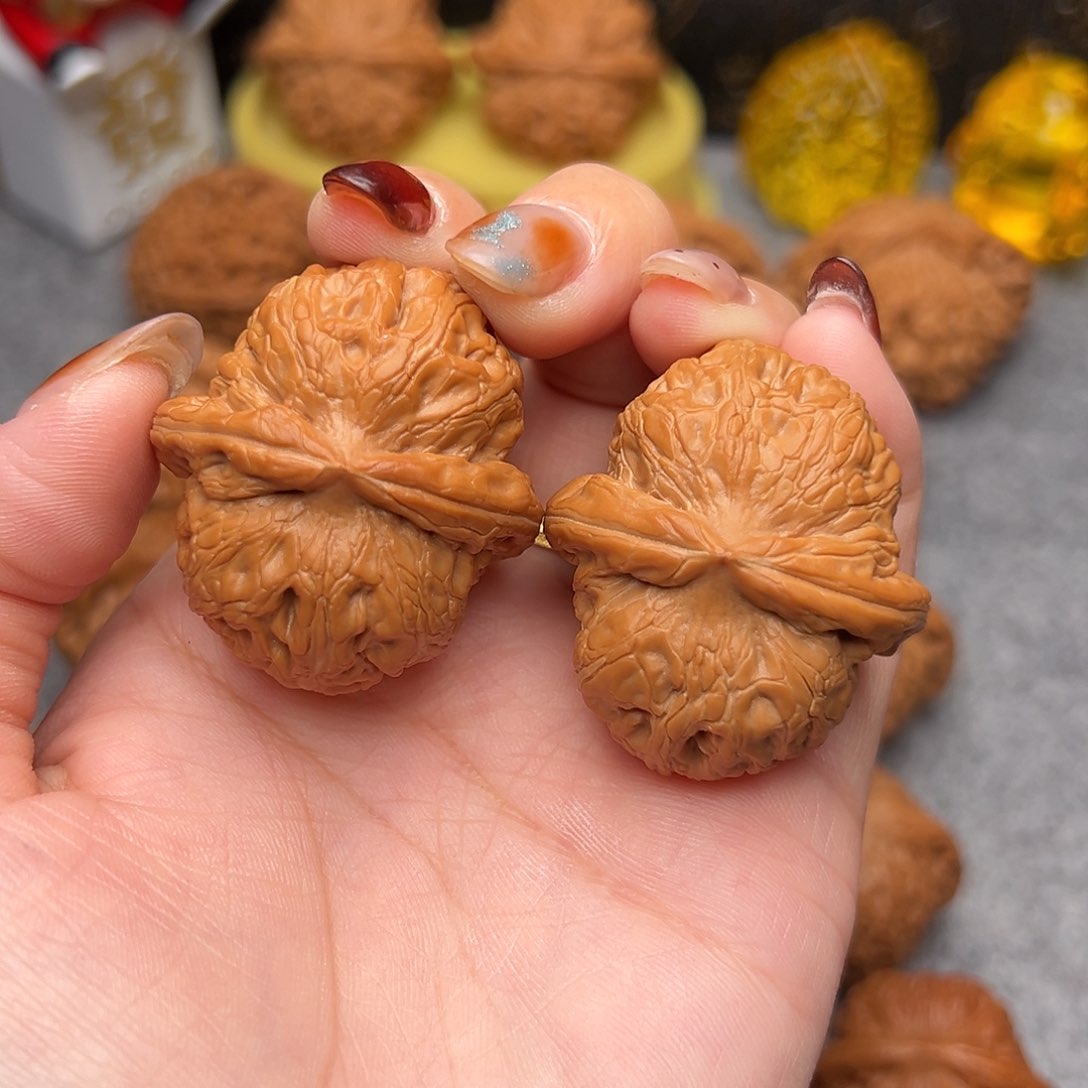 把件文玩核桃毕业精品精配元宝40全品绝绝