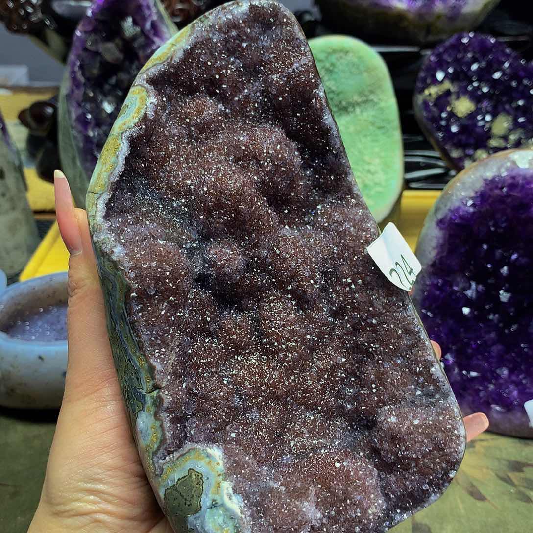 紫晶大型摆件（非配饰）未镶嵌