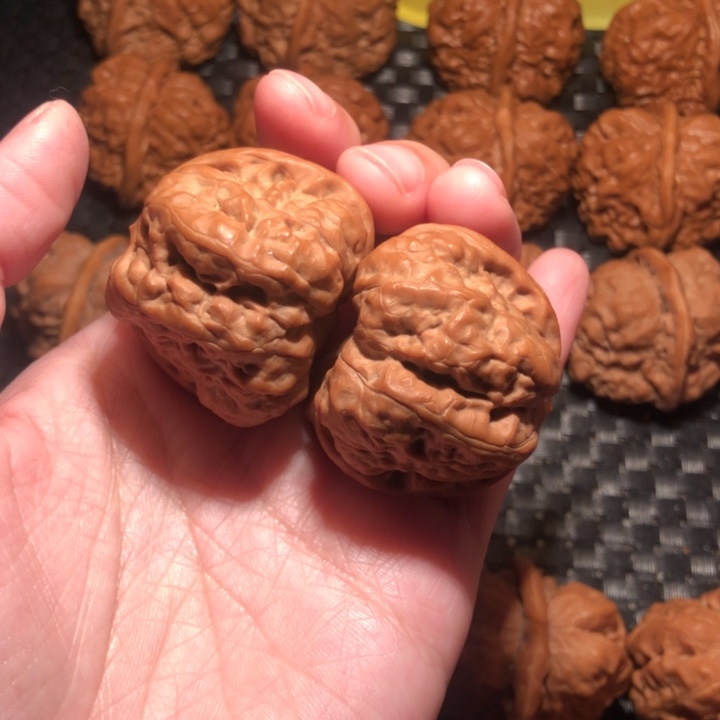 文玩核桃把件四开40