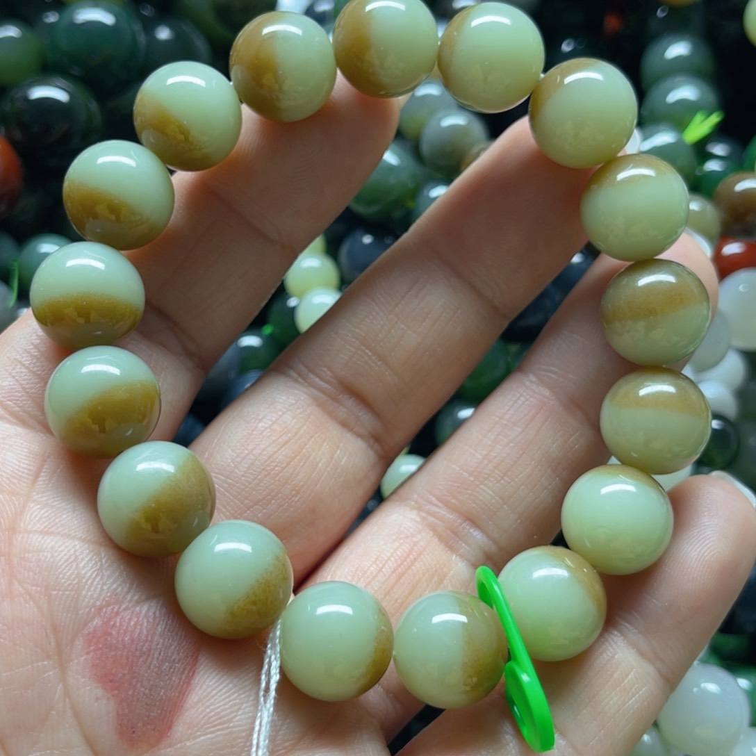 和田玉手链未镶嵌