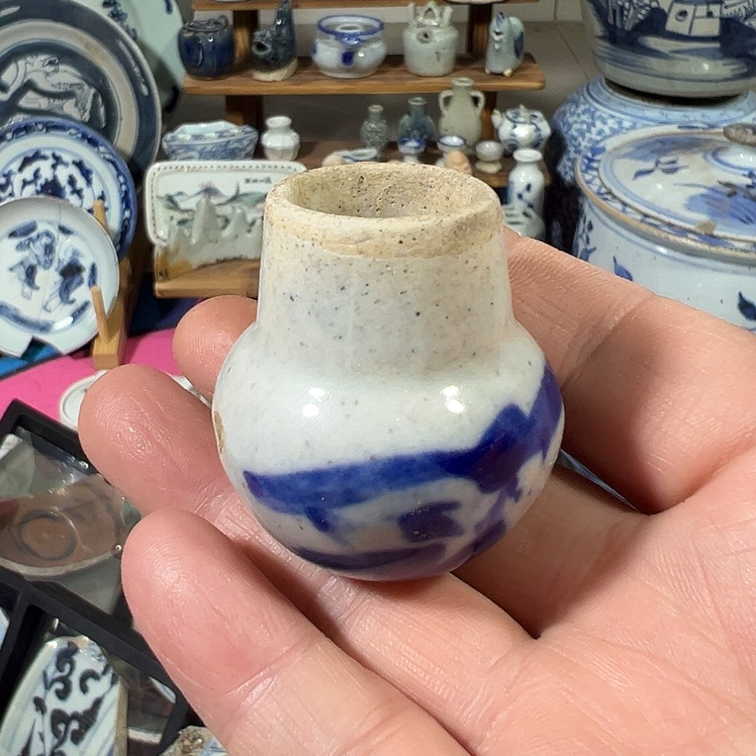 藏***摆件陶瓷瓷片标本，全场包邮