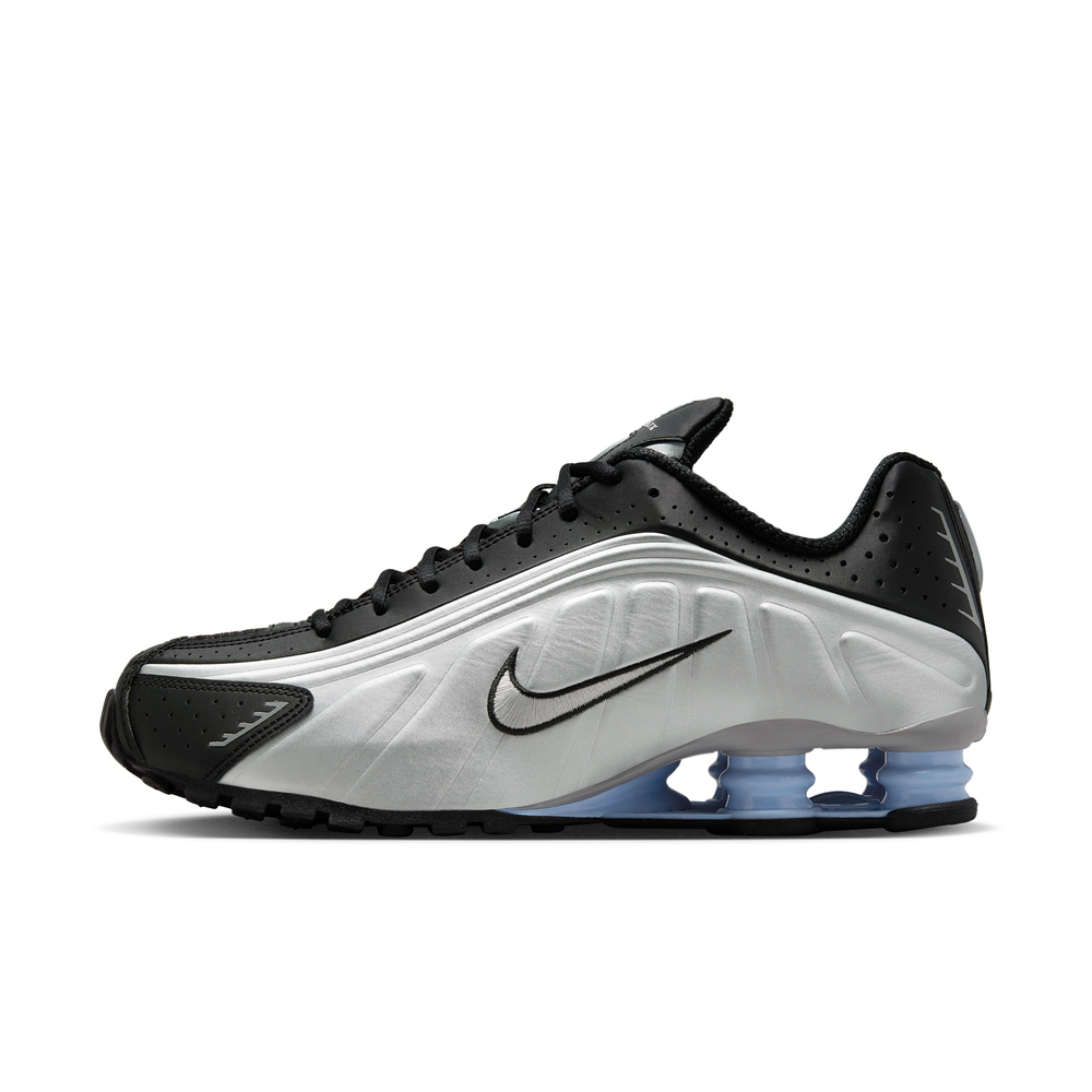 【滔搏联动】nike耐克男子 NIKE SHOX R4 气垫黑白休闲鞋HQ1988-004