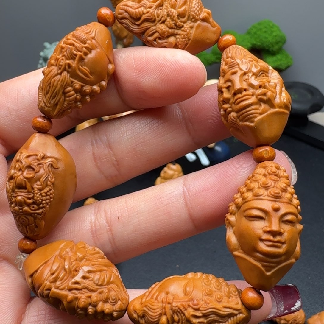橄榄核手串/手链橄榄核雕