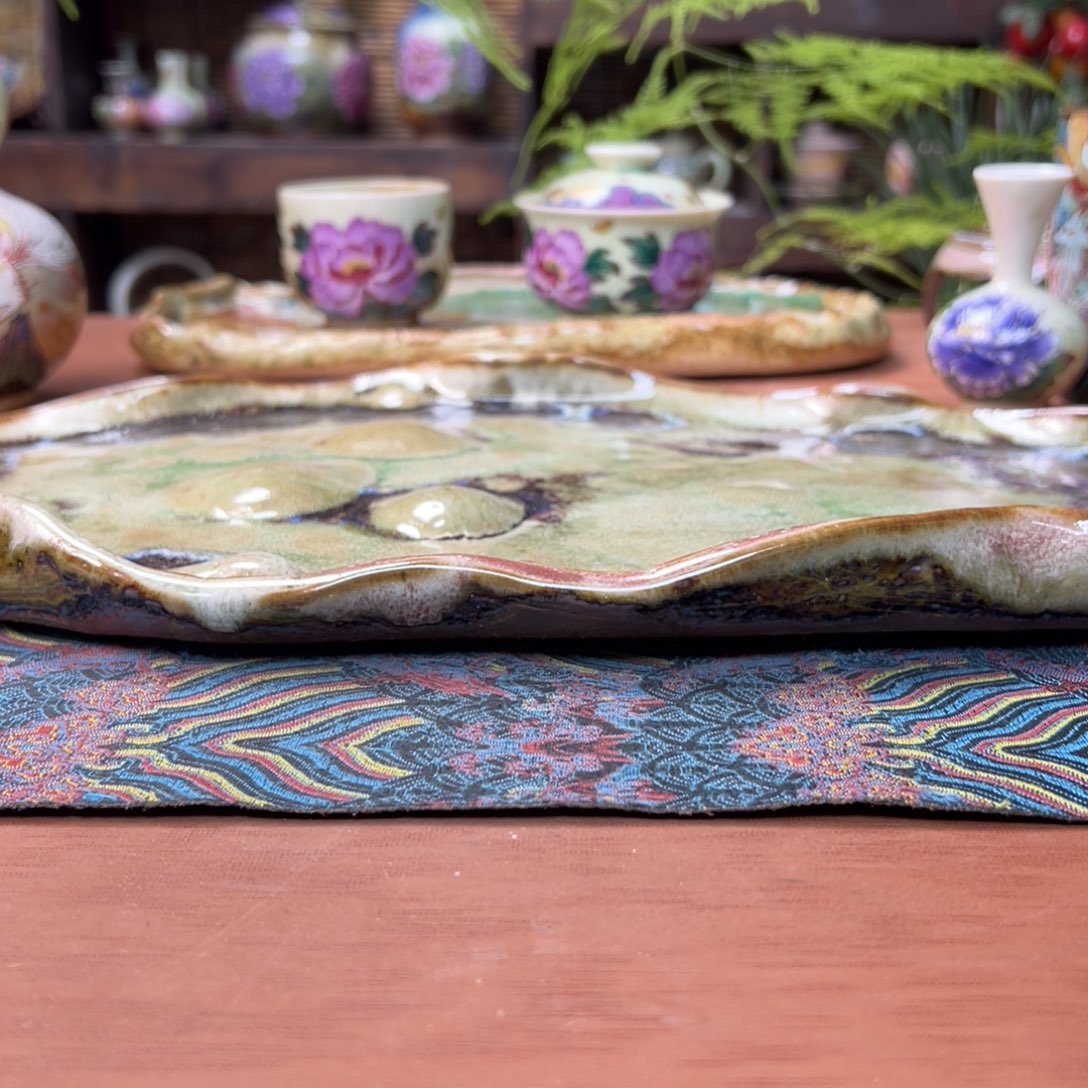 素***心瓷片景德镇刘道标老师