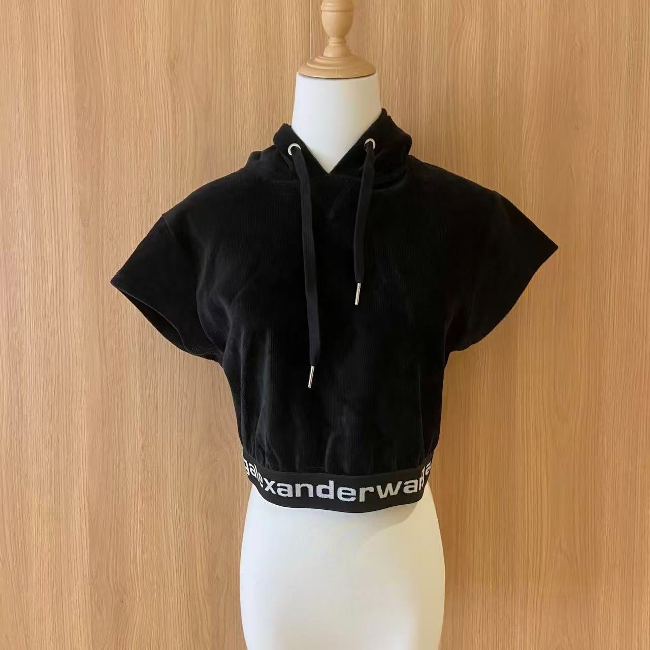 99新 Alexander McQueen/亚历山大·麦昆 su/ 黑色短袖XS/13078244