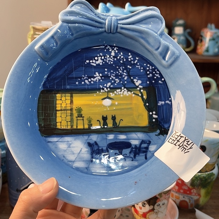 陶景德镇釉下手绘陶瓷