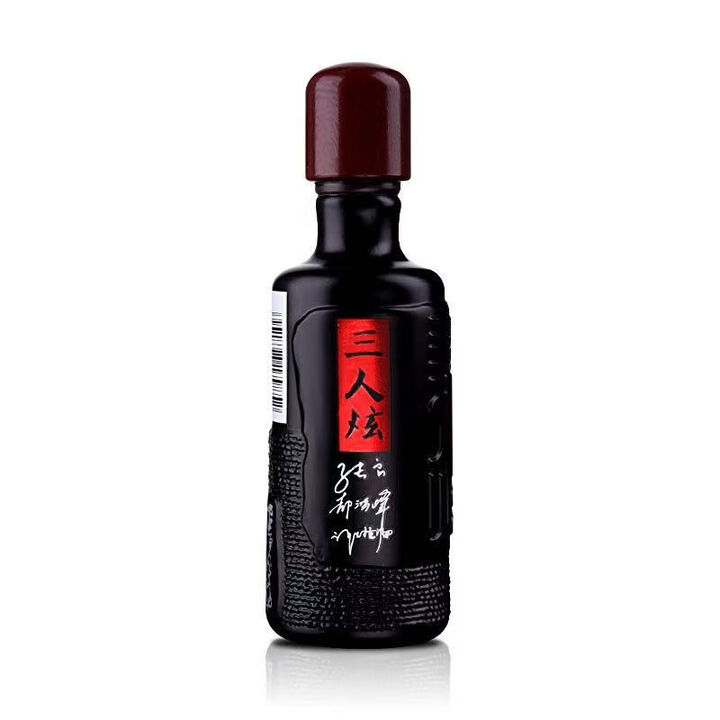 恒义烧坊三人炫浓香型白酒52度100ML