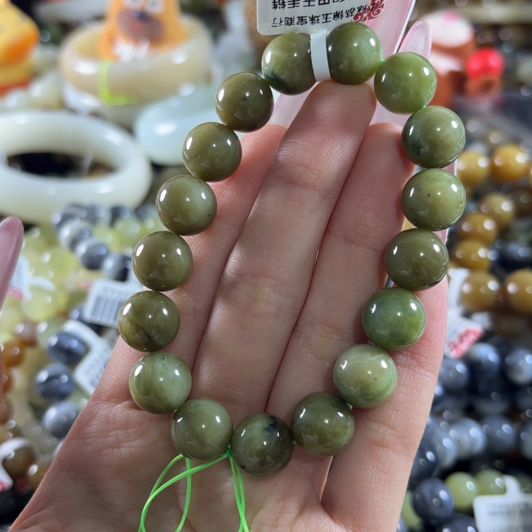 和田玉未镶嵌手链141