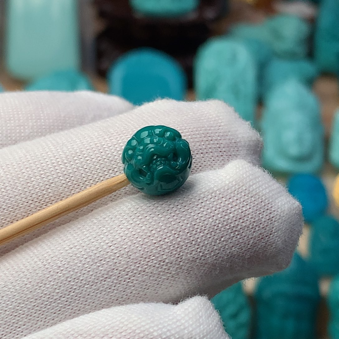 绿松石珠宝奇石未镶嵌